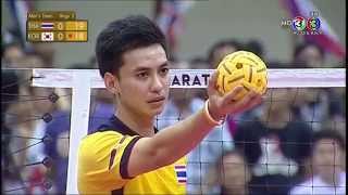 THAKOR 30th Kings Cup Sepaktakraw Mens Team B Set1 [upl. by Luap756]