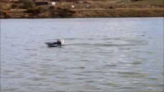 RC Airboat  Sams flatty lift strake trials 2 [upl. by Ancel]