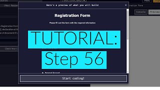 freeCodeCamp  Learn HTML Form Step 56 [upl. by Tirma]