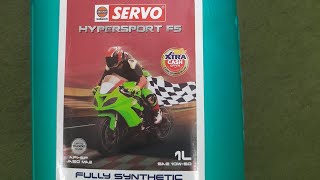 SERVO HYPERSPORT F5 a fully synthetic oil [upl. by Skilken]