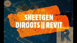 SheetGen  Diroots  Revit  Revit user  must watch [upl. by Ahsikyt]