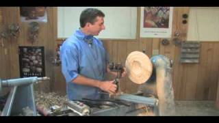 Mike Mahoney on the McNaughton Center Saver woodturning DVD preview [upl. by Simona786]