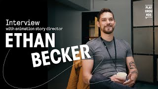 A BRIEF TALK WITH ANIMATION STORY DIRECTOR ETHAN BECKER  BEHIND THE CREATIVE MIND [upl. by Ydisac]