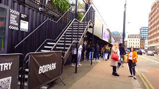 London  Shoreditch  Boxpark [upl. by Aridan]