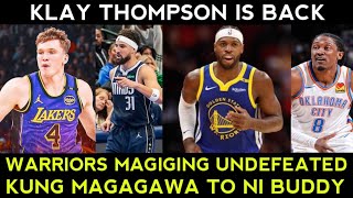 Klay Thompson is back Dalton Knecht ang STAR ng Lakers Ang KOTA ni Buddy Heild napansin [upl. by Rupert]