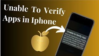 How to fix unable to verify App in iphone [upl. by Huxley694]