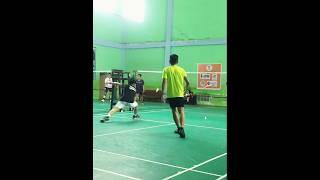 netting silang 🔥badminton badmintonlovers badmintonhighlights badmintonmania badmintonindonesia [upl. by Toiboid]