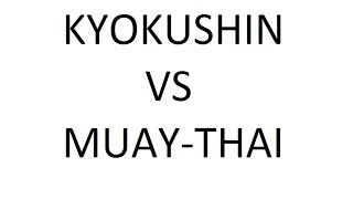 Kyokushin Karate VS Muay Thai  Best fights TOP 3 [upl. by Ahsiened]