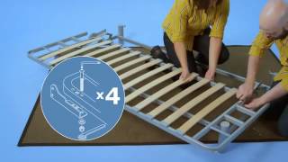 IKEA BEDDINGE Sofabed Assembly Instructions [upl. by Ilona457]