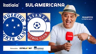 CRUZEIRO X ALIANZA FC AO VIVO NA ITATIAIA  REACT DA SULAMERICANA 2024 [upl. by Fennessy]