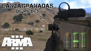 ARMA 3  LANZAGRANADAS DE RIFLES  Gameplay Español [upl. by Thalassa]