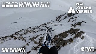 Hedvig Wessel Ski Women GoPro POV Winning Run I 2024 YETI Xtreme Verbier [upl. by Eeresed]