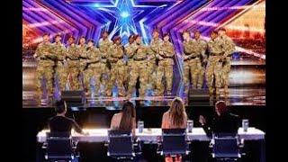 82nd Airborne Division Chorus shows they quotare herequot for Americas Got Talent finals [upl. by Harras]