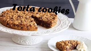 UTILIZZARE GLI AVANZI Torta Cookies [upl. by Tterag]