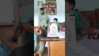 Meat up dog food review shorts dog germanshepherd viralvideo trending doglover dogfood dogs [upl. by Emiaj]