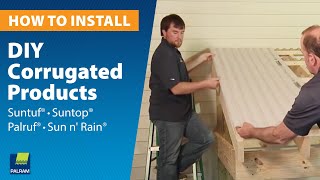 How to SUNTUF® Installation DIY [upl. by Dorn312]