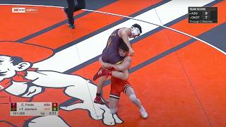 141lbs Tagen Jamison Oklahoma State vs Cody Foote Arizona State [upl. by Ferdinana]