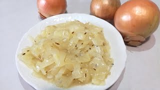 Cibulové dušené přílohové zelí recept [upl. by Oigroeg]