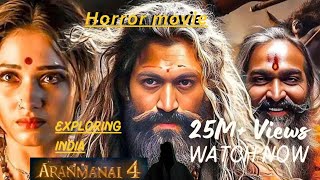 Aranmanai 🔥4 full comedy Horror Hindi Movie 🎥harror hindimoviecomedy trending funny shortvideo [upl. by Norb]