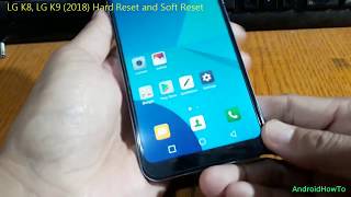 LG K8 LG K9 2018 Hard Reset and Soft [upl. by Caputo]