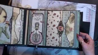 Mini Album Tutorial 1 Grahic 45 Bird Song  mirabelle style [upl. by Valeria]