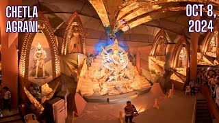 Chetla Durga Puja Pandal 2024  360°VR Walking Tour 2024  Ganga [upl. by Billy]