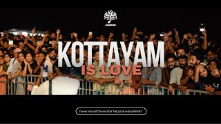 Kottayam is Love♥️  Live show in Kottayam  ALMARAM MUSIC BAND OFFICIAL [upl. by Ahsinaw]