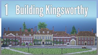 Cathedral Close  Building Kingsworthy EP1  Minecraft Victorian town [upl. by Sigismundo993]