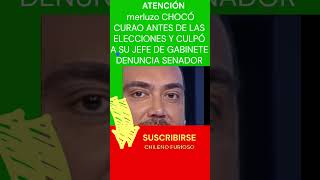 🤔🤔😱😱CHOCO CURAO EL merluzo DENUNCIA SENADOR shorts trending youtubeshorts short shortvideo [upl. by Yram]