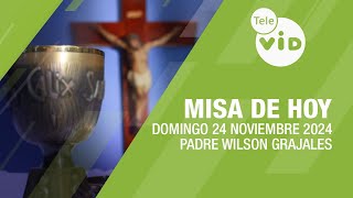 Misa de hoy ⛪ Domingo 24 Noviembre de 2024 Padre Wilson Grajales TeleVID MisaDeHoy Misa [upl. by Lebanna]