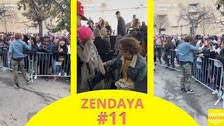 Zendaya meets fans  snapchat [upl. by Jennine]