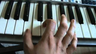 Insomnia on piano Tutorial EASY [upl. by Constantina664]