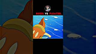 Buizel vs Floatzel  Ash Buizel Attitude 😎shorts pokemon [upl. by Sidwel]