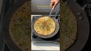 🛺 Ep 4 of Meals On The Go  Broccoli Paneer Kulcha😍🥦  Easiest way to make Kulcha at home jain [upl. by Dorolice]