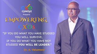 Thyrocare  Dr Velumani Inspiring Speech about his life Journey at Empowering CXOs CXO Cywayz [upl. by Symons]