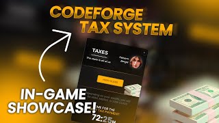 Ingame SHOWCASE  Tax System with Social Class  FiveM Script ESXQB [upl. by Itnaihc]