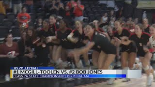 McGillToolen Wins 7A Volleyball State Championship [upl. by Corel]