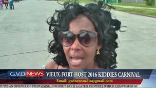 July 4th 2016 VIEUX FORT HOST 2016 KIDDIES CARNIVAL by GIZELLE FRANCIS [upl. by Laverna817]