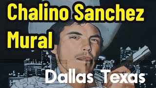 Chalino Sanchez Mural Dallas Texas chalinosanchez [upl. by Arihday]