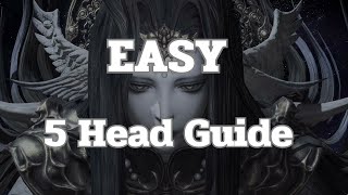 FFXIV  Endsingers Aria Extreme Guide 5 heads [upl. by Tavey]