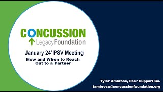 CLF Peer Support Volunteer Training  How and When to Reach Out to a Partner [upl. by Randi]