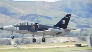 L39 takeoff  Warbirds over Wanaka 2018 [upl. by Enyrhtak]