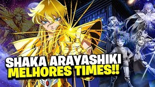 MELHORES TIME COM SHAKA ARAYASHIKI  Saint Seiya  Awakening [upl. by Briggs675]