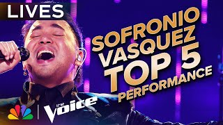 Sofronio Vasquez Performs quotUnstoppablequot By Sia  The Voice Finale  NBC [upl. by Garlaand]