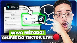 Como fazer LIVE no tiktok pelo OBS Studio SEM usar TikTok Live Studio 2024 Novo método [upl. by Syman]