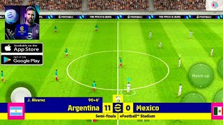 Argentina vs mexico copa america 2024 [upl. by Hanus]