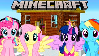 My Little Pony Play Minecraft [upl. by Aicnetroh830]