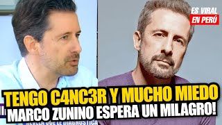 Marco Zunino revela que le diagnosticaron c4nc3r de vejiga “Sí lloré pero la vida sigue” [upl. by Eldorado]