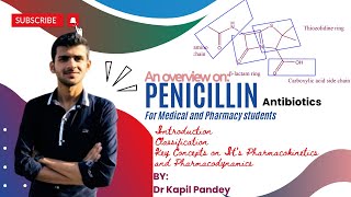 Penicillin Antibiotics  Basic Pharmacology  By Dr Kapil Pandey Loksewa NPC License Exam [upl. by Munt355]