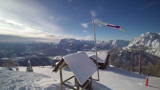 Skifahren in Werfenweng  Wedeln gondeln wiederholen [upl. by Durman795]